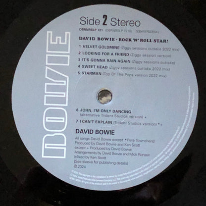 David Bowie – Rock N Roll Star (LP Vinyl) Vinyl Record