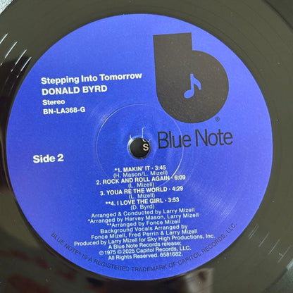 Donald Byrd – Stepping Into Tomorrow (LP Vinyl) Vinyl Record