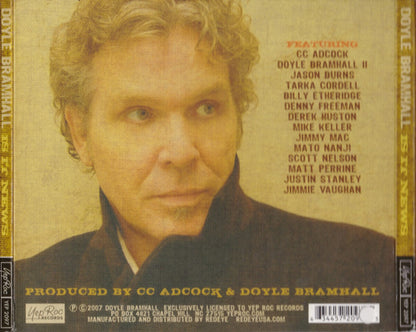 Doyle Bramhall – Is It News Music CD