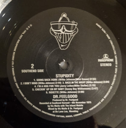 Dr. Feelgood – Stupidity Live (LP Vinyl) Vinyl Record