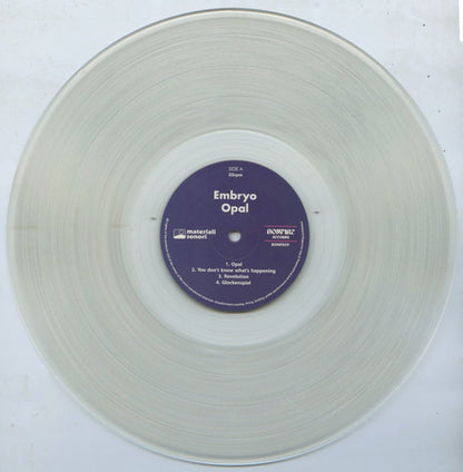 Embryo – Opal (Clear LP Vinyl) Vinyl Record