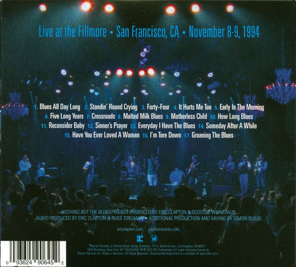 Eric Clapton – Nothing But The Blues (2-LP Vinyl) Vinyl Record