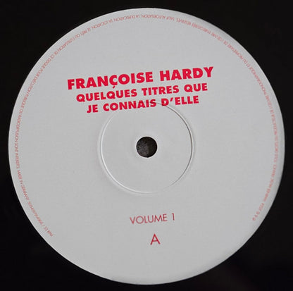 Francoise Hardy – Quelques Titres Que Je Connais (2-LP Vinyl) Vinyl Record
