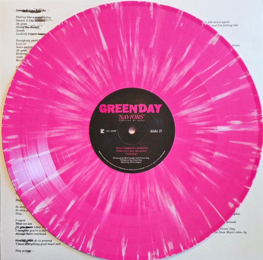 Green Day – Saviors (2-LP Vinyl) Vinyl Record