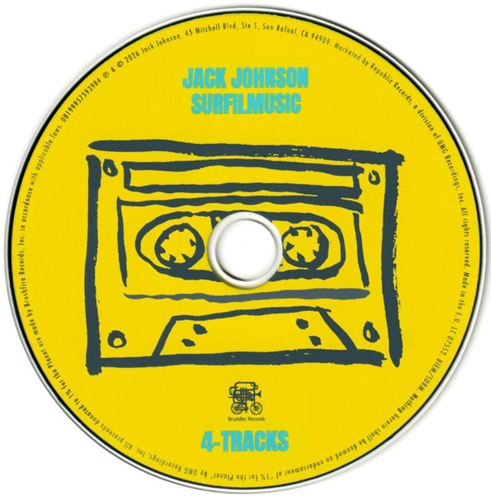 Jack Johnson – SURFILMUSIC (2-CD)