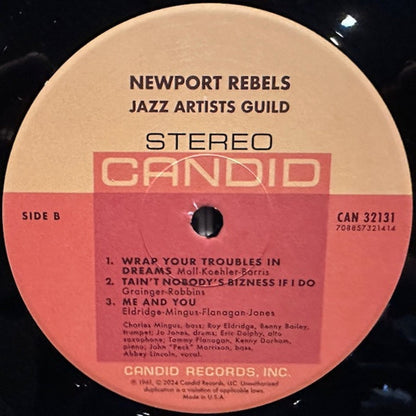 Jazz Artist Guild – Newport Rebels (LP Vinyl) Vinyl Record