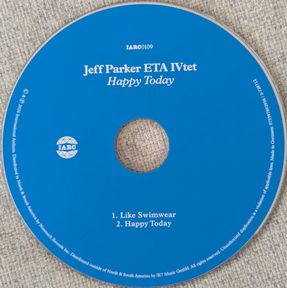Jeff Parker & ETA IVtet – Happy Today Music CD