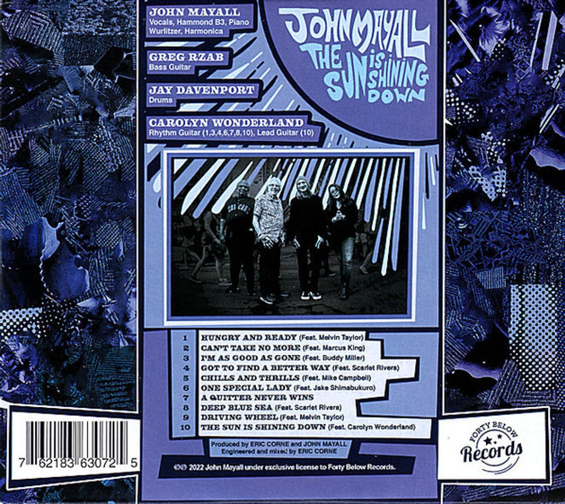 John Mayall – The Sun is Shining Down Music CD