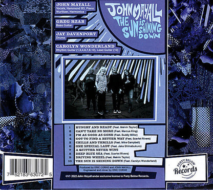 John Mayall – The Sun is Shining Down Music CD