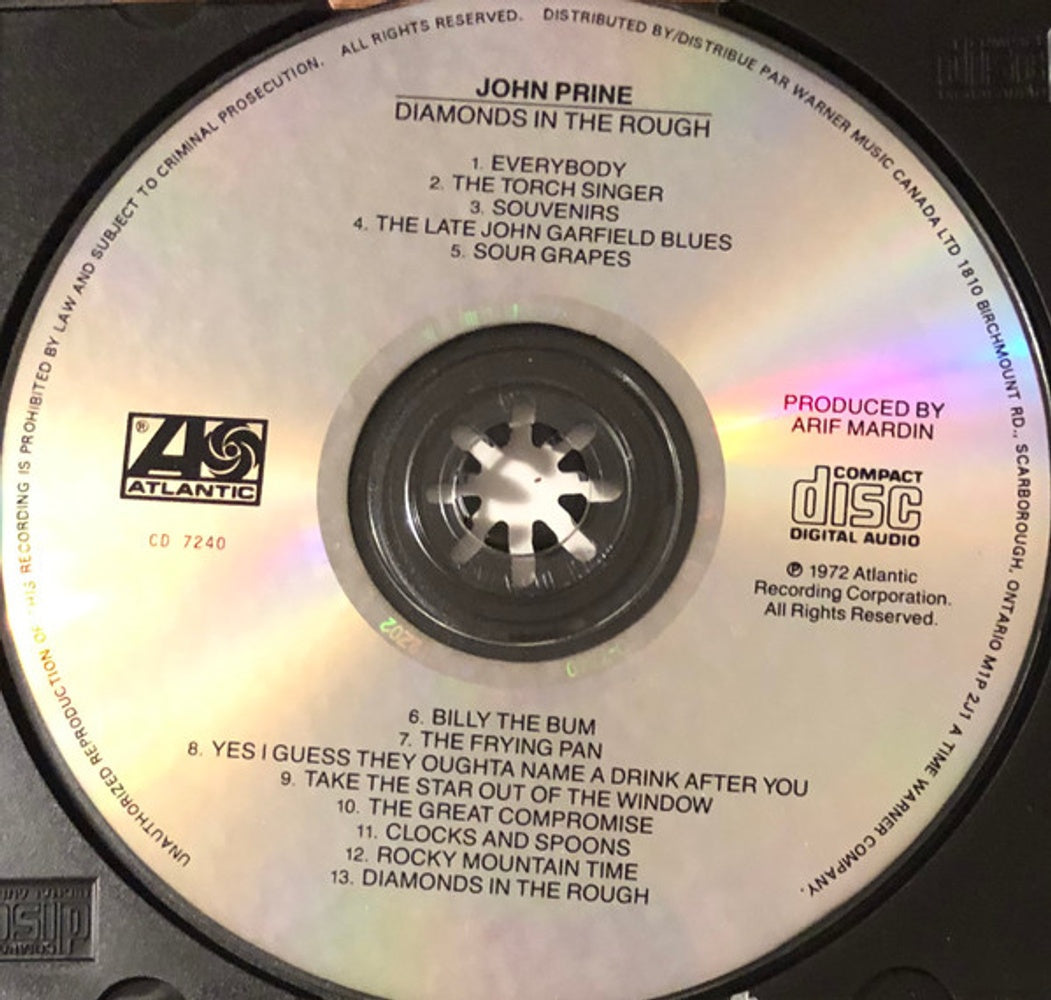 John Prine – Diamonds in the Rough Music CD