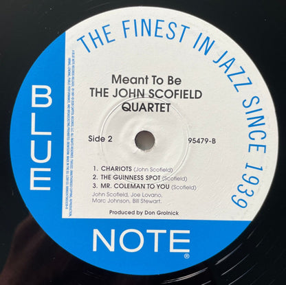 John Scofield – Meant To Be (2-LP Vinyl) Vinyl Record
