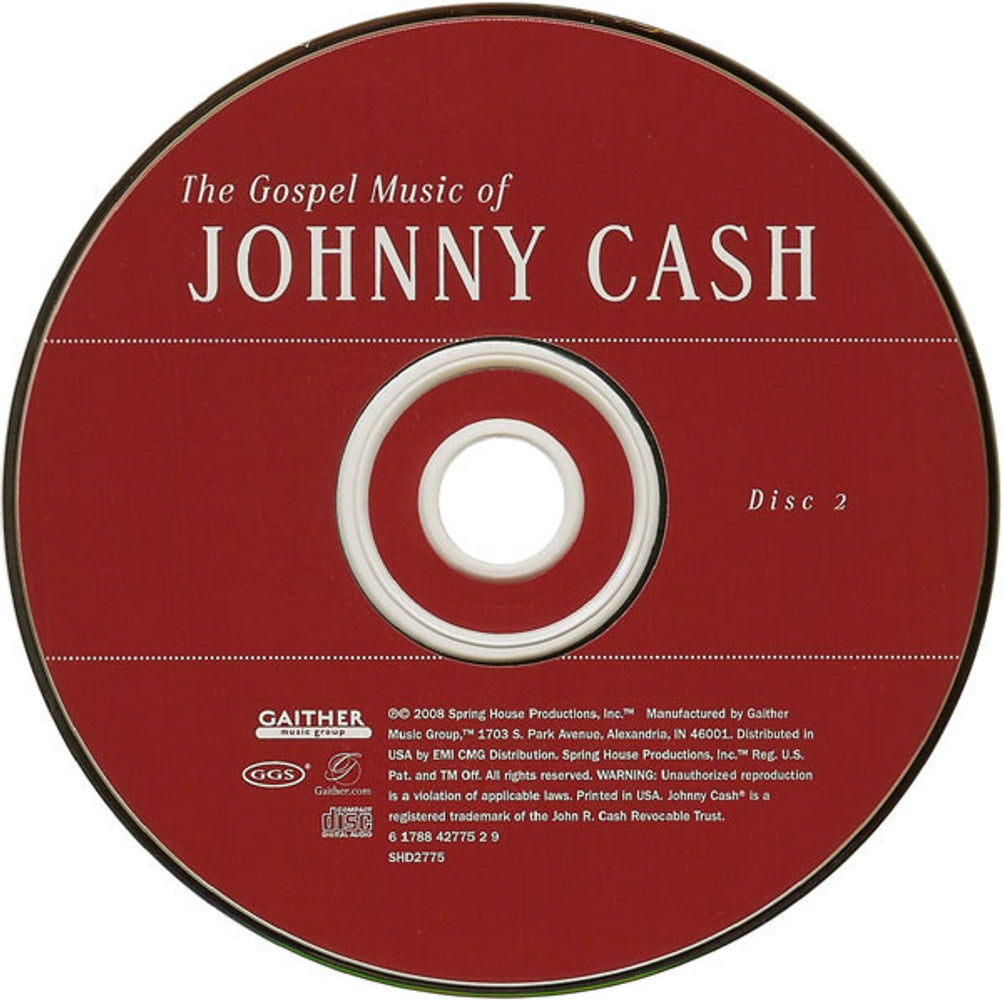 Johnny Cash/Willie Nelson/George Jones – The Gospel Music Of Johnny Cash (2-CD)