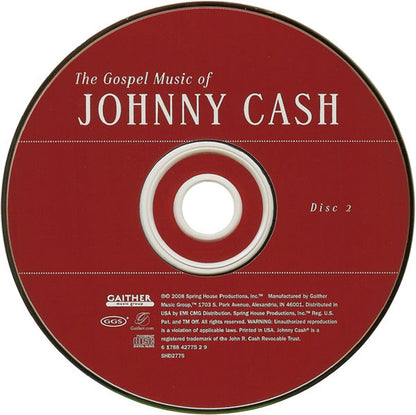 Johnny Cash/Willie Nelson/George Jones – The Gospel Music Of Johnny Cash (2-CD)