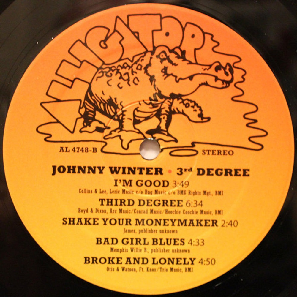 Johnny Winter – 3rd Degree (LP Vinyl) Vinyl Record