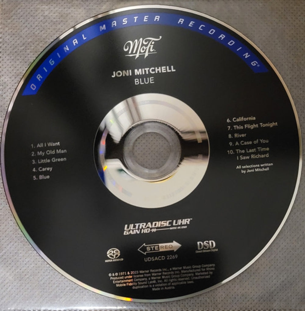 Joni Mitchell – Blue (SACD CD) Music CD