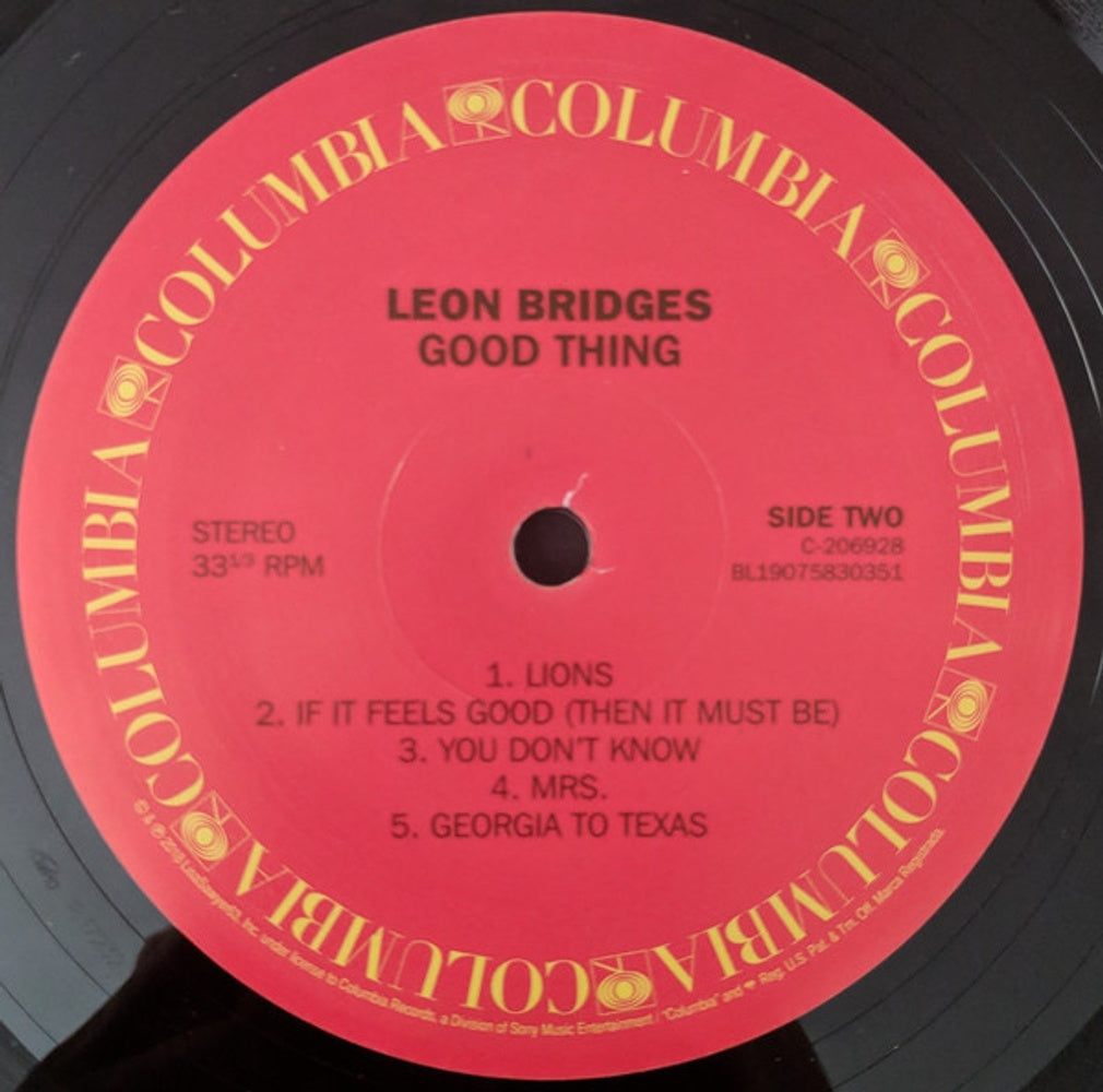Leon Bridges – Good Thing (LP Vinyl) Vinyl Record