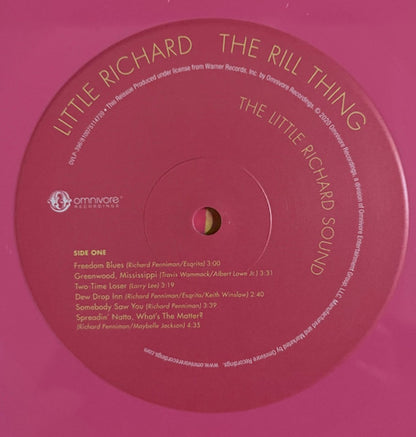 Little Richard – The Rill Thing (LP Vinyl) Vinyl Record