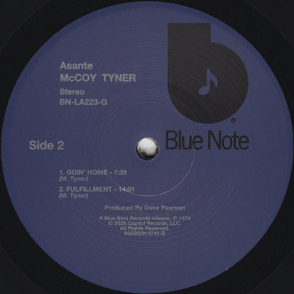 McCoy Tyner – Asante (LP Vinyl) Vinyl Record