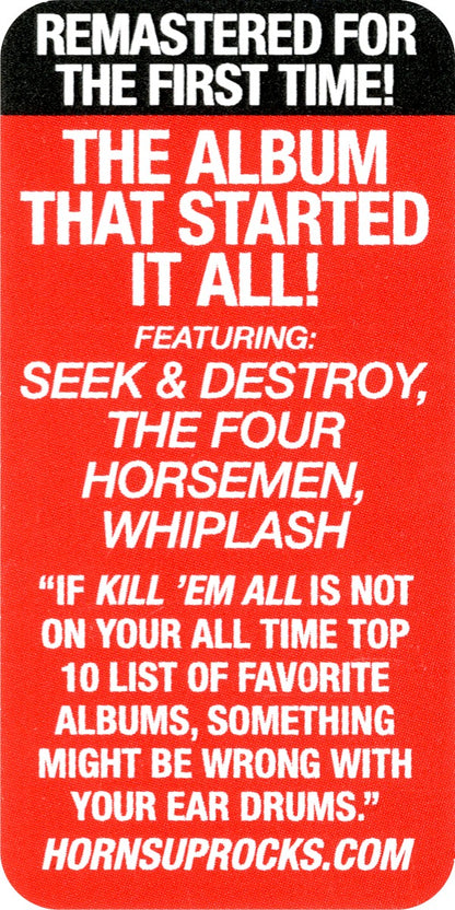 Metallica – Kill Em All Music CD