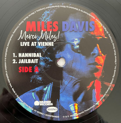Miles Davis – Merci Miles Live At Vienne (2-LP Vinyl) Vinyl Record