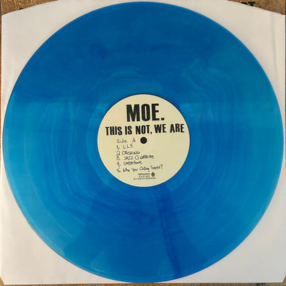 moe. – This Is Not, We Are (Blue Galaxy LP Vinyl) Vinyl Record