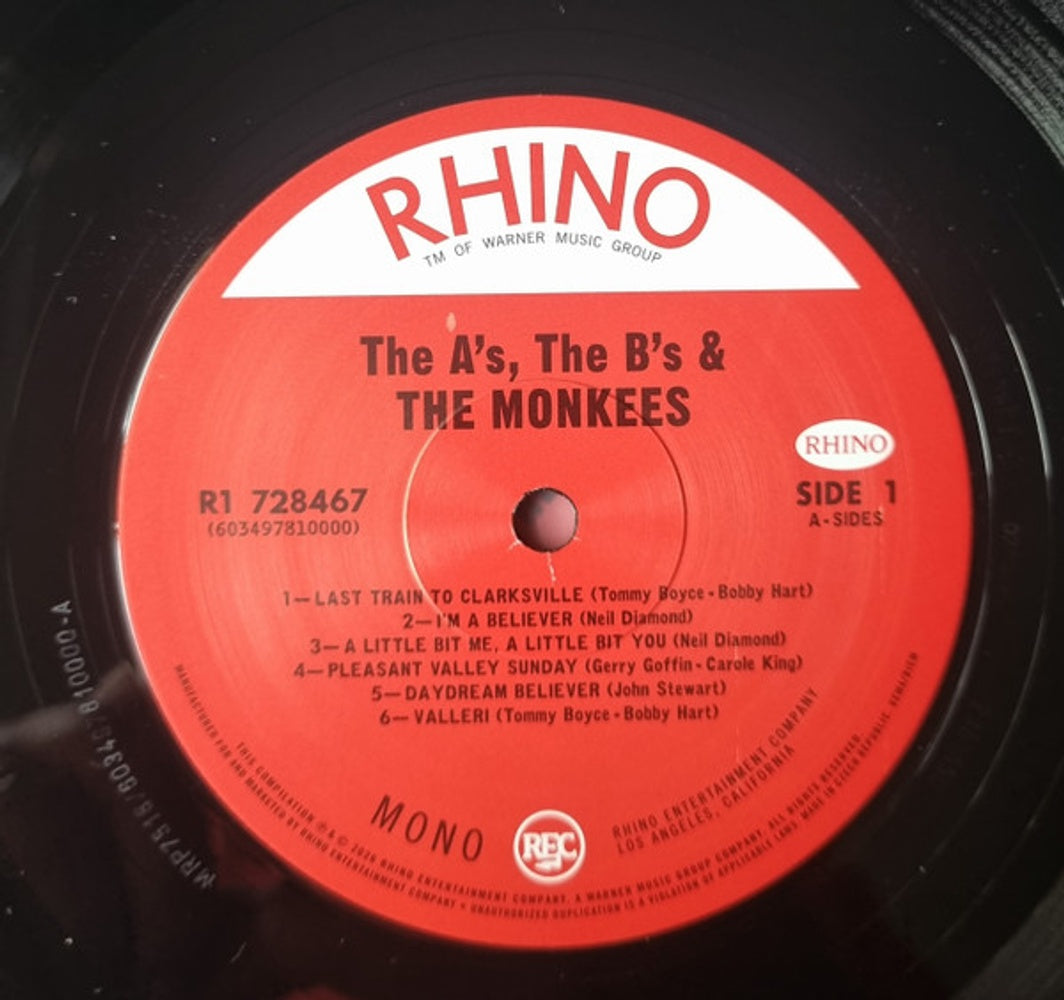 The Monkees – A's The B's & The Monkees (2-LP Vinyl) Vinyl Record