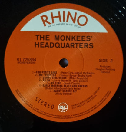The Monkees – Headquarters (2-LP Vinyl) Vinyl Record