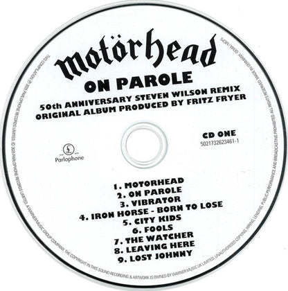 Motörhead – On Parole Sessions (3-CD & Blu-ray)
