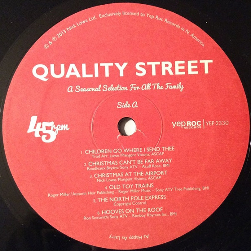 Nick Lowe – Quality Street: A Seasonal Selection For All The Family (LP Vinyl) Vinyl Record
