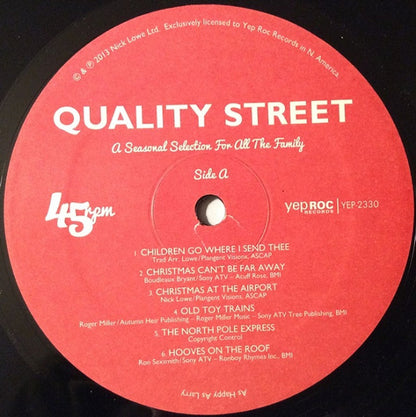 Nick Lowe – Quality Street: A Seasonal Selection For All The Family (LP Vinyl) Vinyl Record