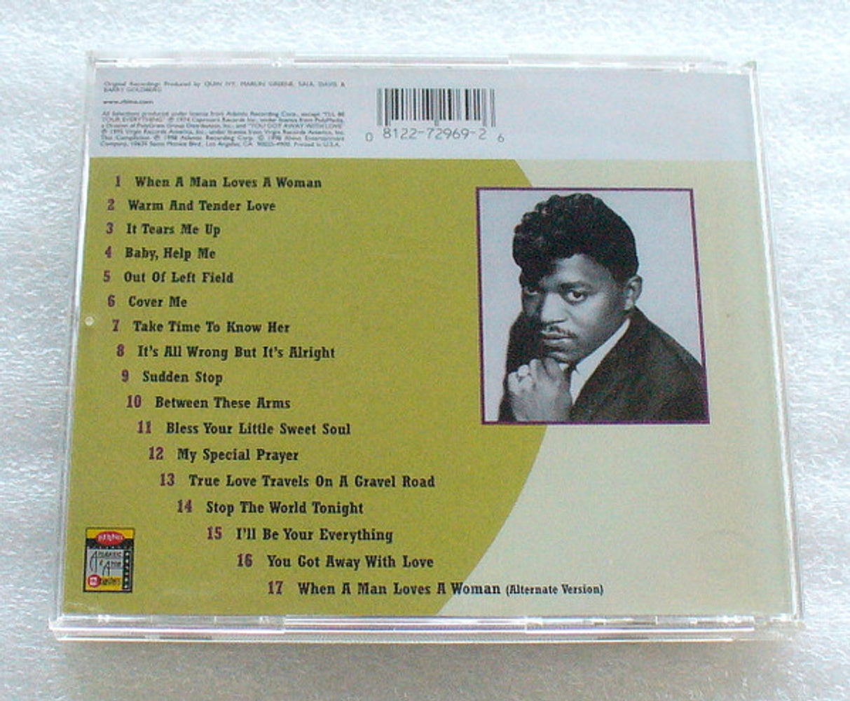 Percy Sledge – Very Best of Percy Sledge Music CD
