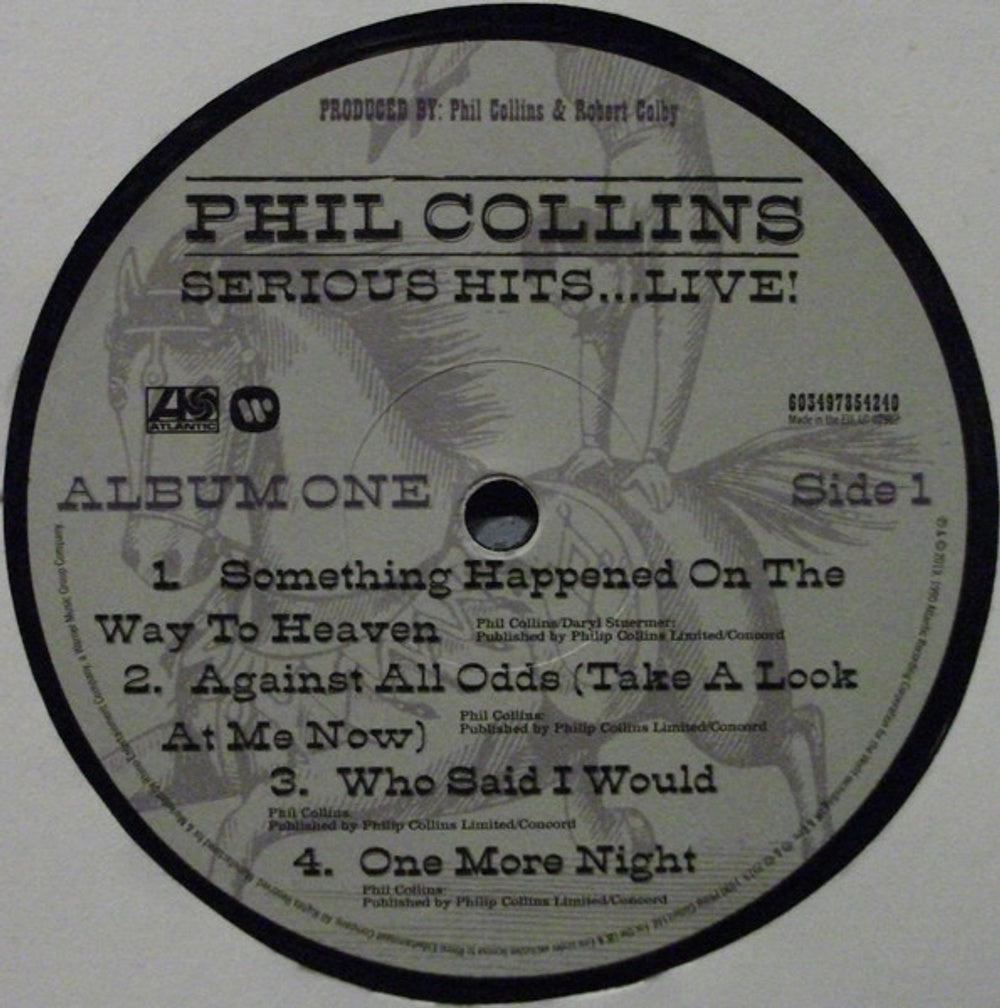 Phil Collins – Serious Hits...Live! (2-LP Vinyl) Vinyl Record