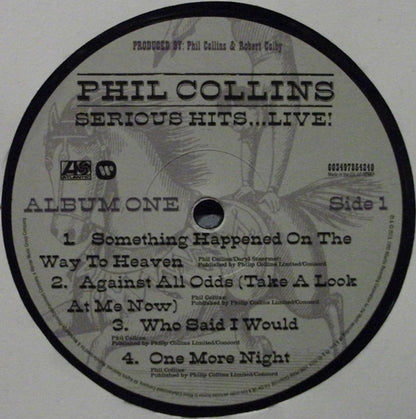 Phil Collins – Serious Hits...Live! (2-LP Vinyl) Vinyl Record