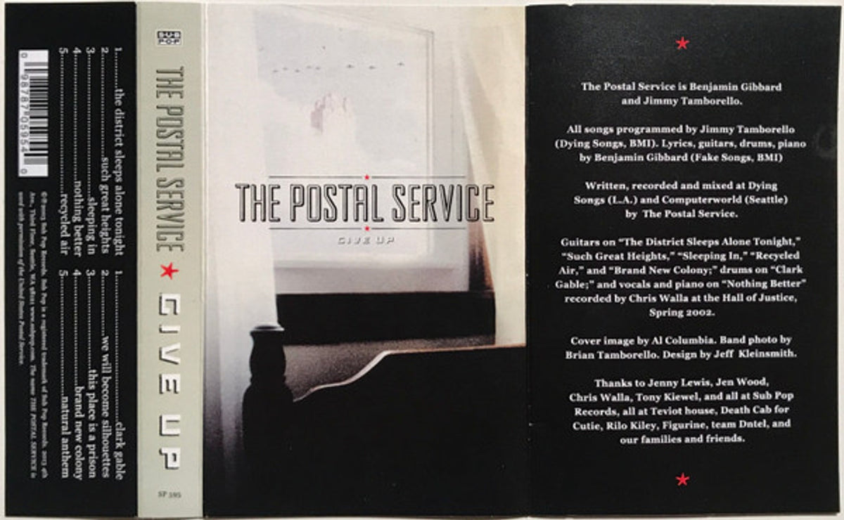 Postal Service – Give Up Cassette Tape