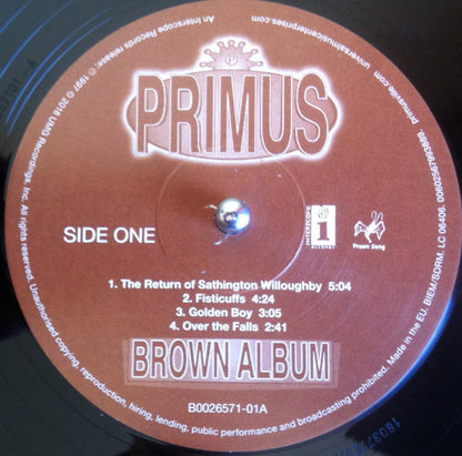 Primus – Brown Album (2-LP Vinyl) Vinyl Record