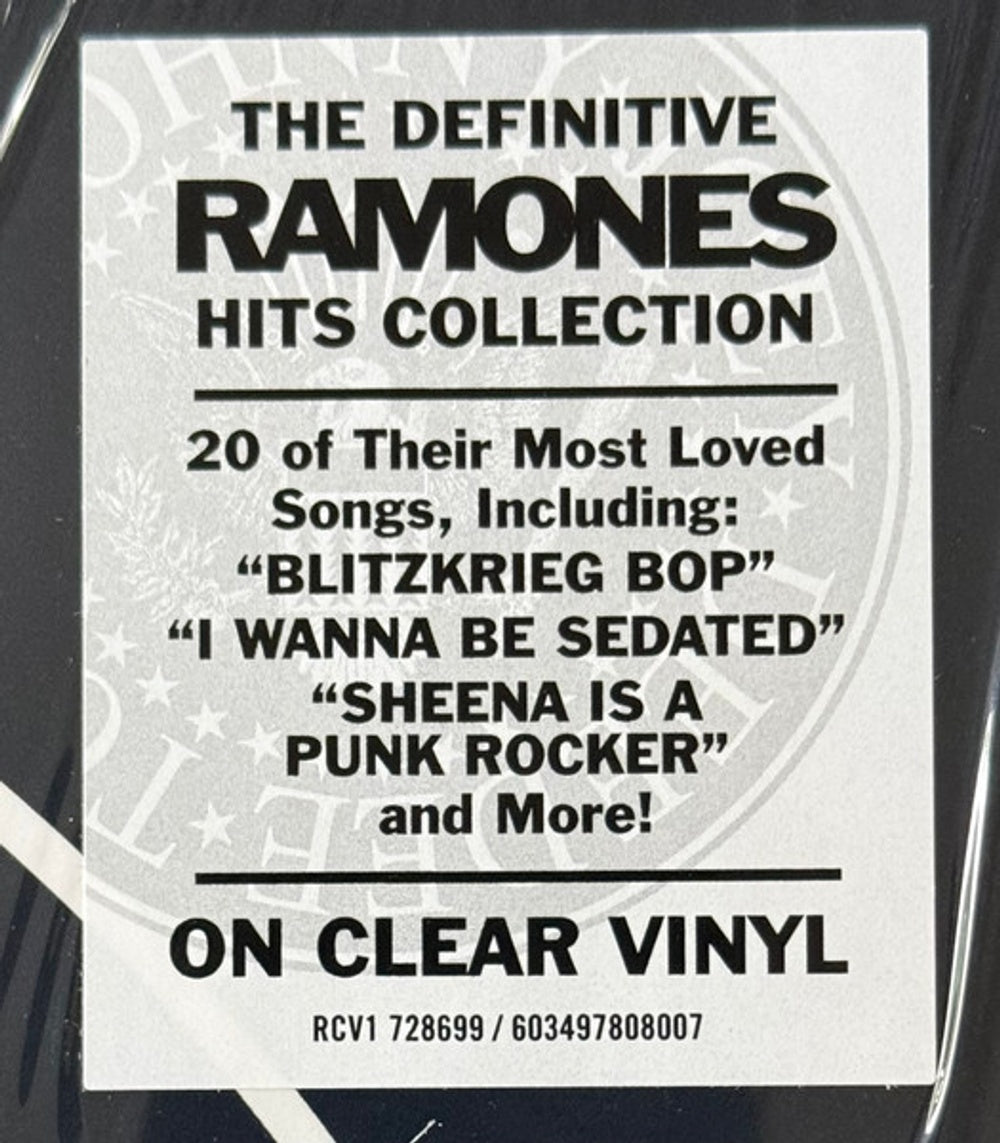 Ramones – Greatest Hits (LP Vinyl) Vinyl Record