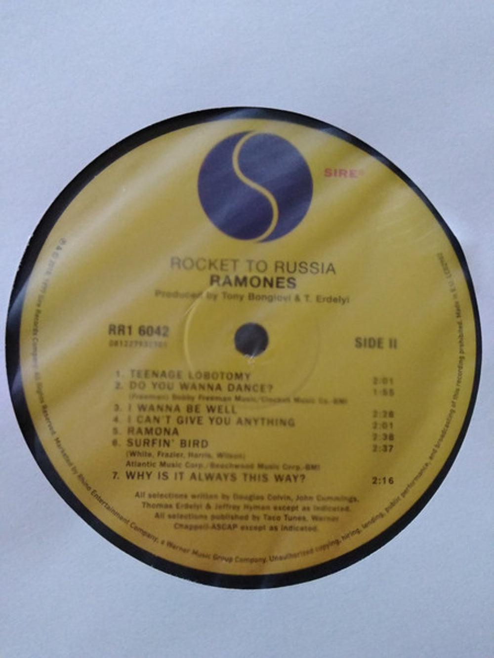 Ramones – Rocket To Russia (LP Vinyl) Vinyl Record