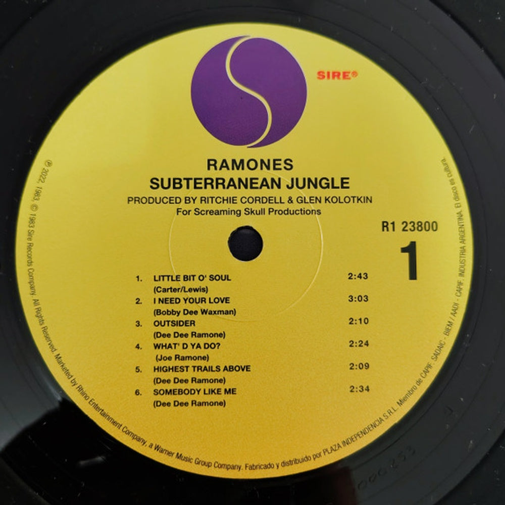 Ramones – Subterranean Jungle (LP Vinyl) Vinyl Record