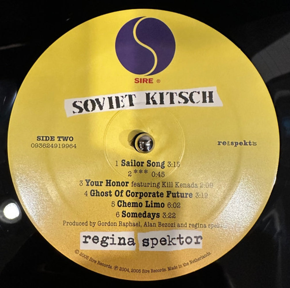 Regina Spektor – Soviet Kitsch (LP Vinyl) Vinyl Record