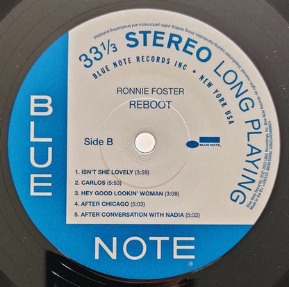 Ronnie Foster – Reboot (LP Vinyl) Vinyl Record