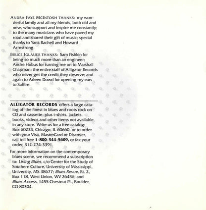Saffire- The Uppity Blues Women – Cleaning House Music CD