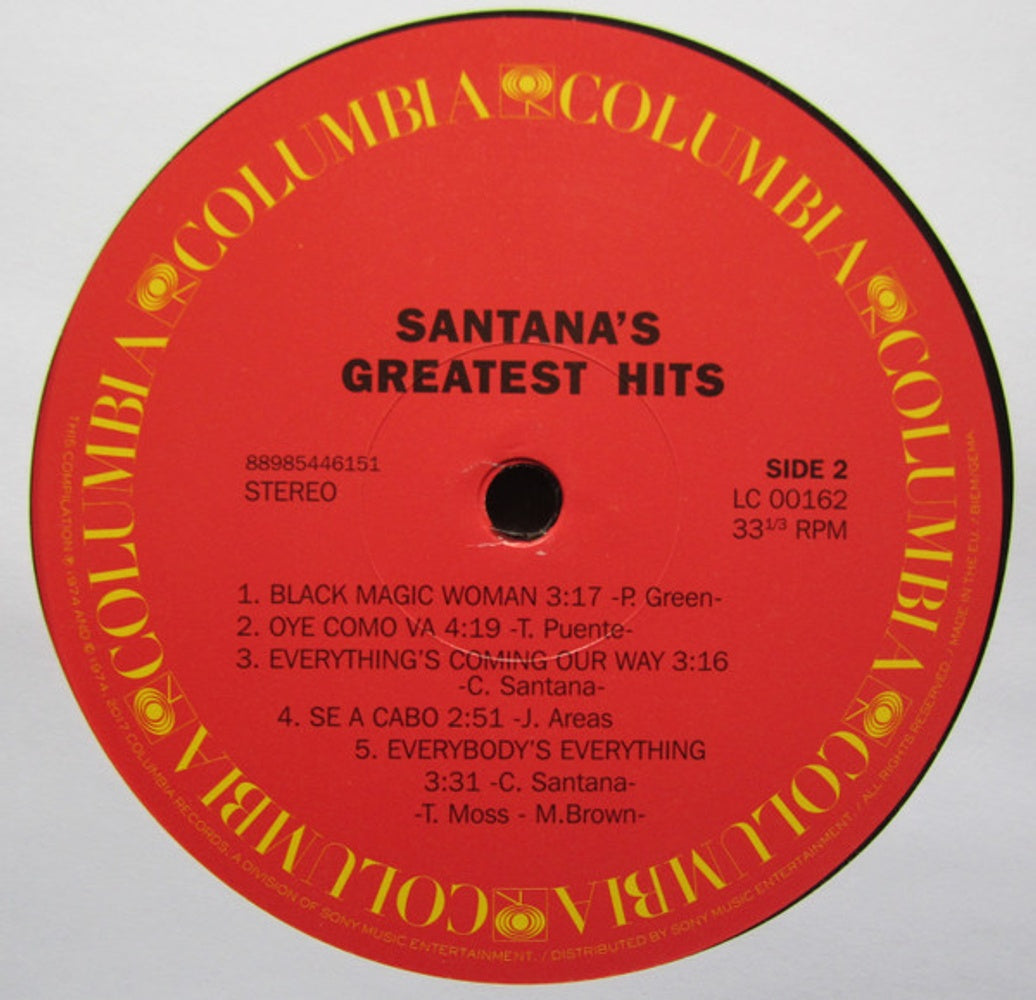 Santana – Greatest Hits (LP Vinyl) Vinyl Record