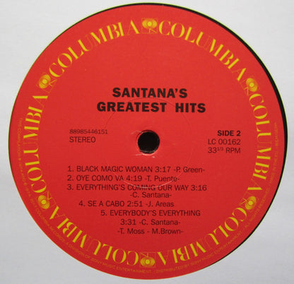 Santana – Greatest Hits (LP Vinyl) Vinyl Record