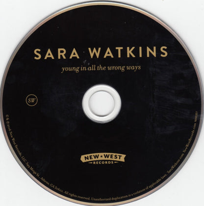 Sara Watkins – Young In All The Wrong Ways Music CD
