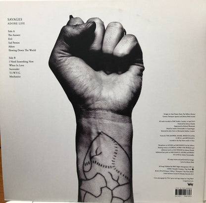 Savages – Adore Life (LP Vinyl) Vinyl Record