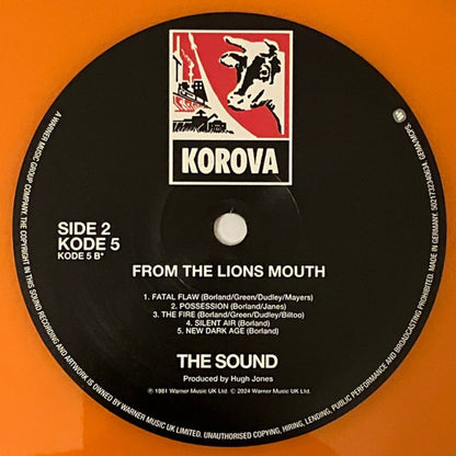 Sound – From The Lions Mouth (LP Vinyl) Vinyl Record