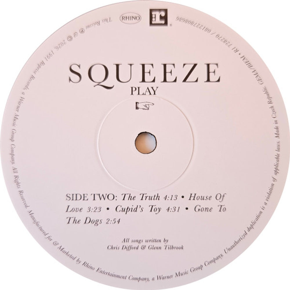 Squeeze – Play (2-LP Vinyl) Vinyl Record