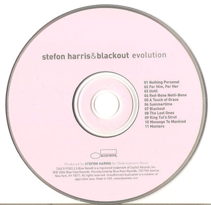 Stefon Harris – Evolution Music CD