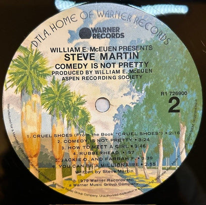 Steve Martin – Comedy Is Not Pretty (LP Vinyl) Vinyl Record