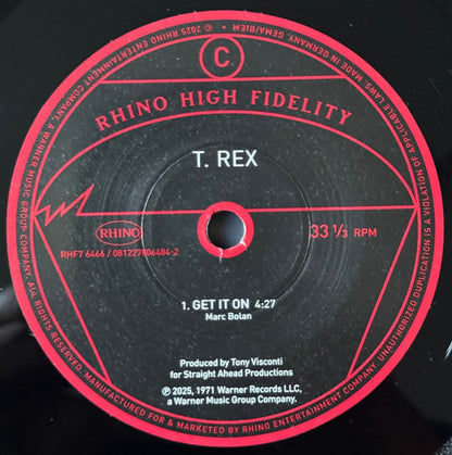 T. Rex – Electric Warrior (LP Vinyl) Vinyl Record